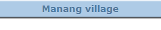 Manang village